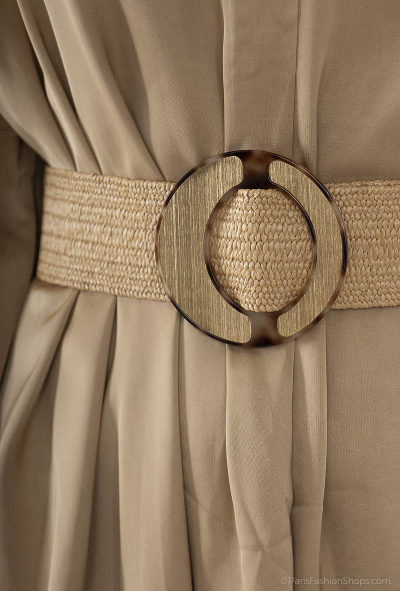 Grossiste Best Angel-Fashion Kingdom - Ceinture élastique effet paille