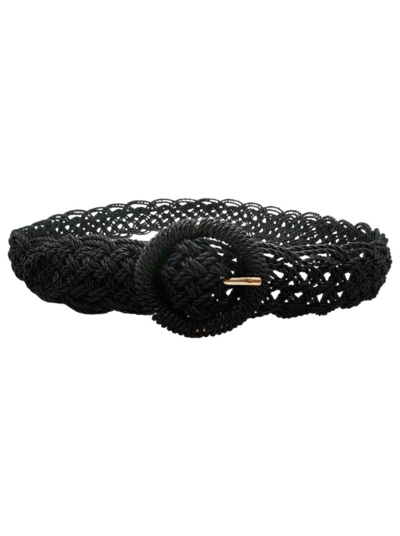 Wholesaler Best Angel-Fashion Kingdom - Shiny braided belt with round buckle