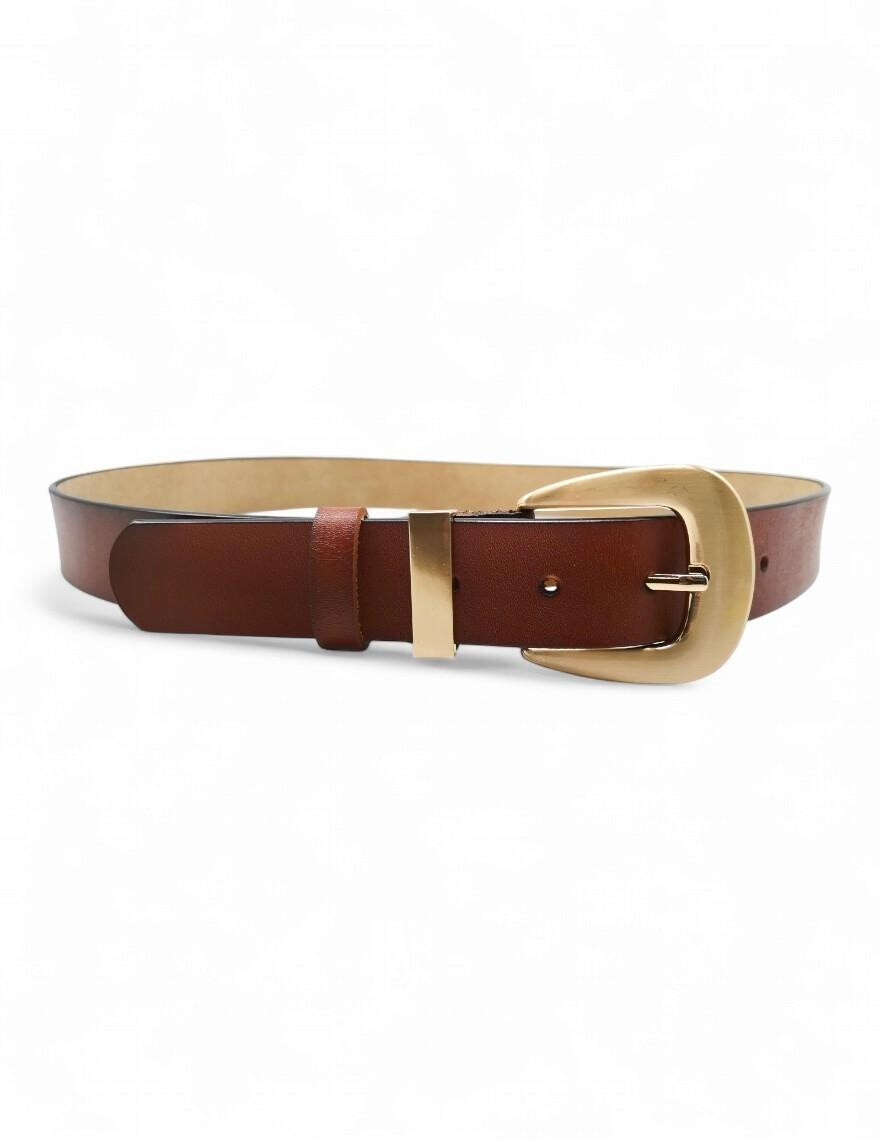 Grossiste Best Angel-Fashion Kingdom - Ceinture cuir avec boucle doré