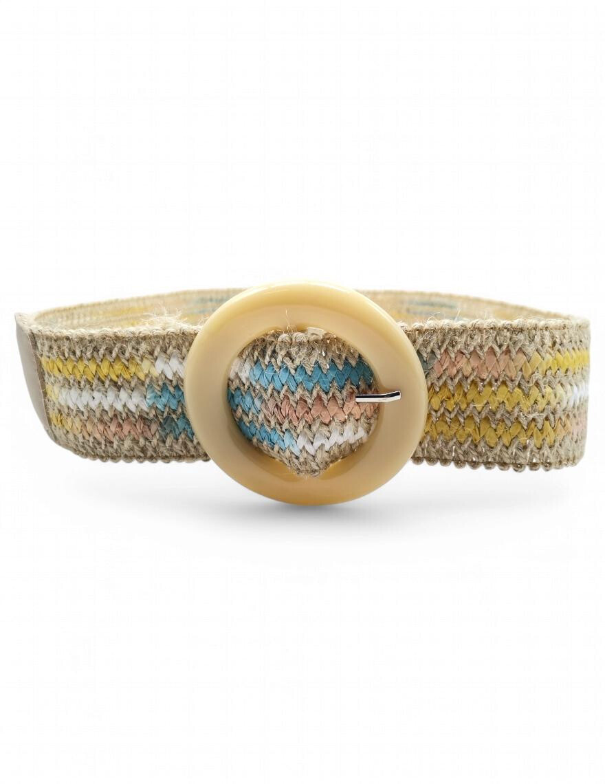 Wholesaler Best Angel-Fashion Kingdom - Synthetic belt with canvas effect