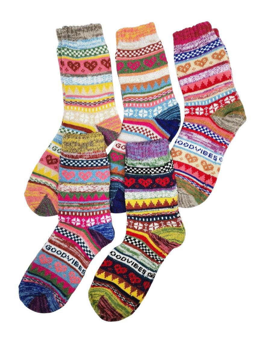 Wholesaler Best Angel-Fashion Kingdom - Women's Colorful Winter Socks