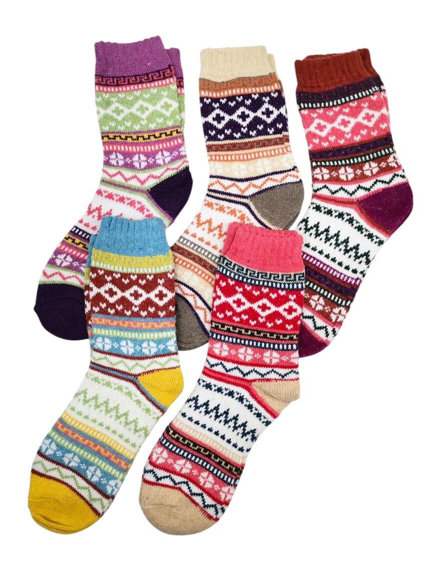 Wholesaler Best Angel-Fashion Kingdom - Colorful winter socks for women