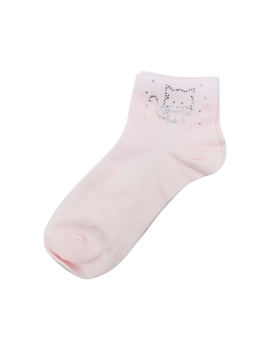 Grossiste Best Angel-Fashion Kingdom - Chaussette chat en strass
