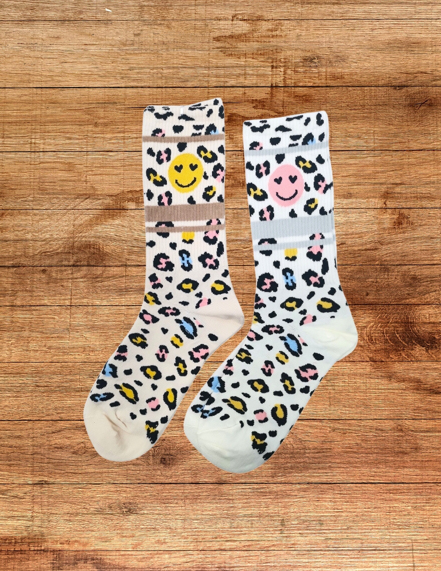 Grossiste Best Angel-Fashion Kingdom - Chaussette haute léo-smile