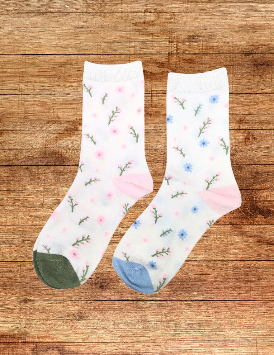 Grossiste Best Angel-Fashion Kingdom - Chaussette haute fleur