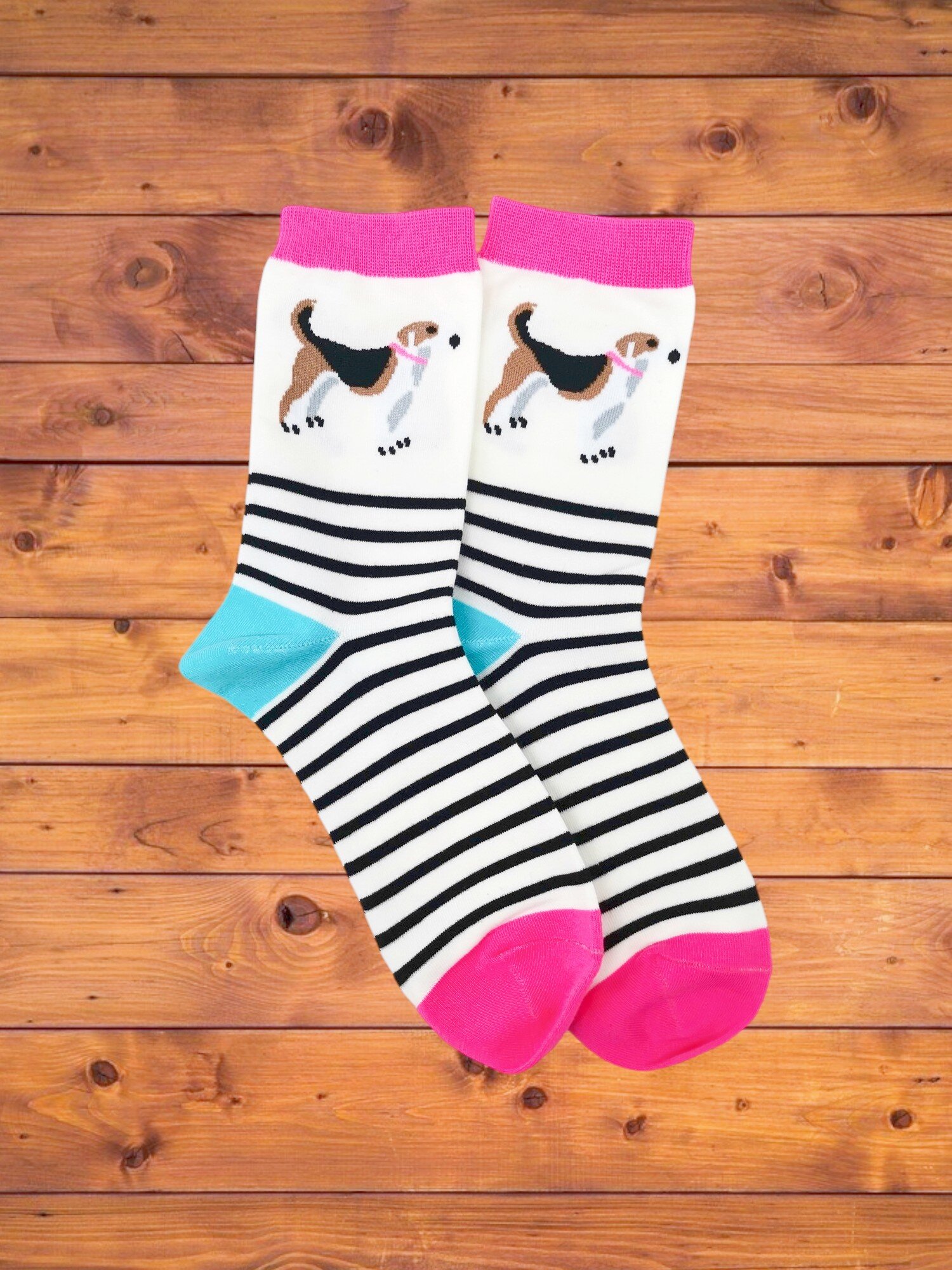 Wholesaler Best Angel-Fashion Kingdom - High sock dog and stripes