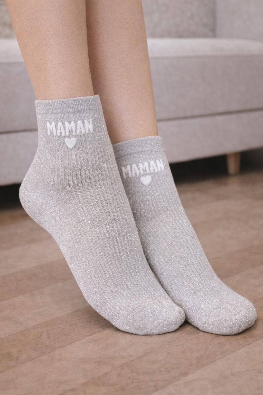 Wholesaler Best Angel-Fashion Kingdom - Shiny "Mom" socks
