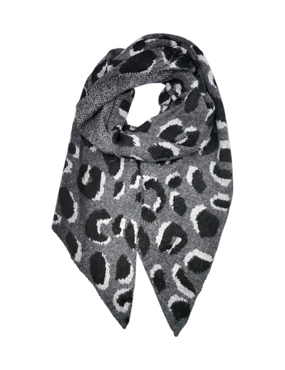 Grossiste Best Angel-Fashion Kingdom - Écharpe épaisse motif animal avec laine Grossiste Best Angel-Fashion Kingdom - Écharpe épaisse motif animal avec laine