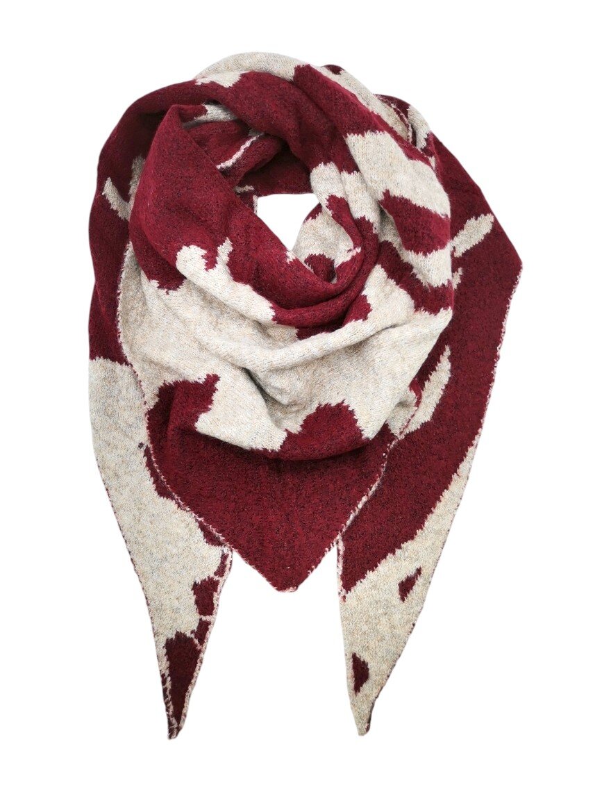 Wholesaler Best Angel-Fashion Kingdom - Cow print triangle scarf