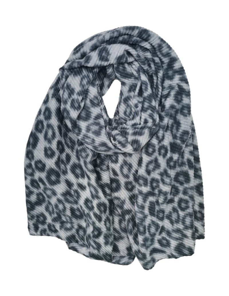 Wholesaler Best Angel-Fashion Kingdom - Leopard print waffle scarf