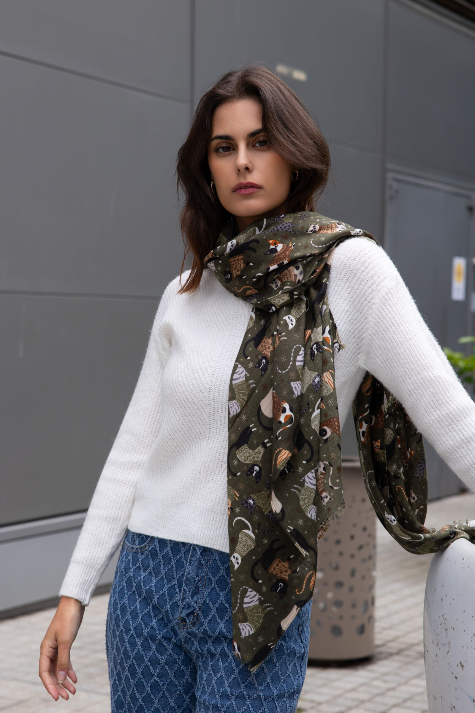 Grossiste Best Angel-Fashion Kingdom - Foulard petit chat