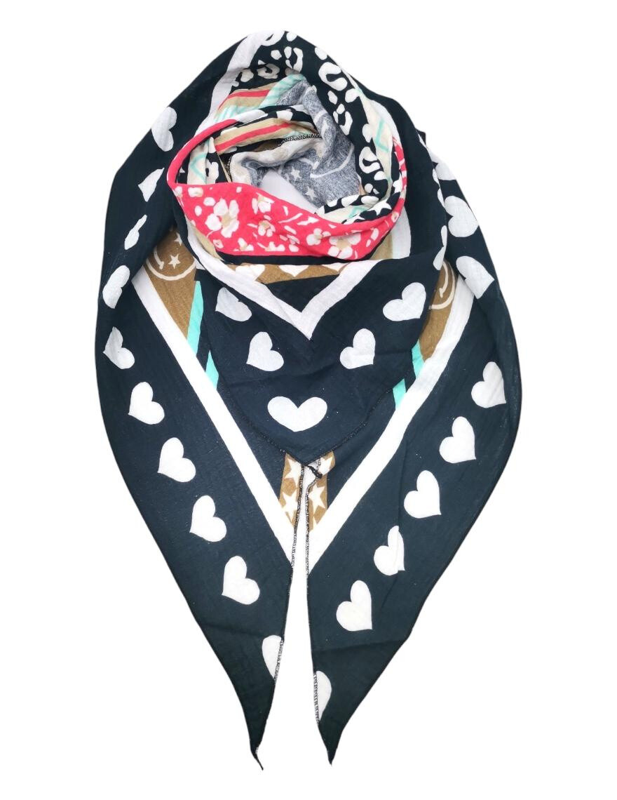 Wholesaler Best Angel-Fashion Kingdom - Triangle in colored cotton gauze