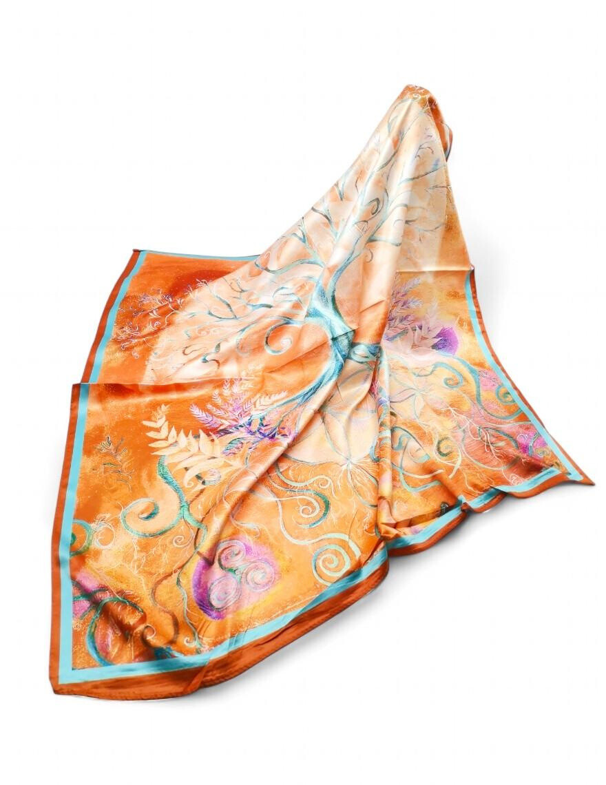 Wholesaler Best Angel-Fashion Kingdom - Small square tree of life silk touch