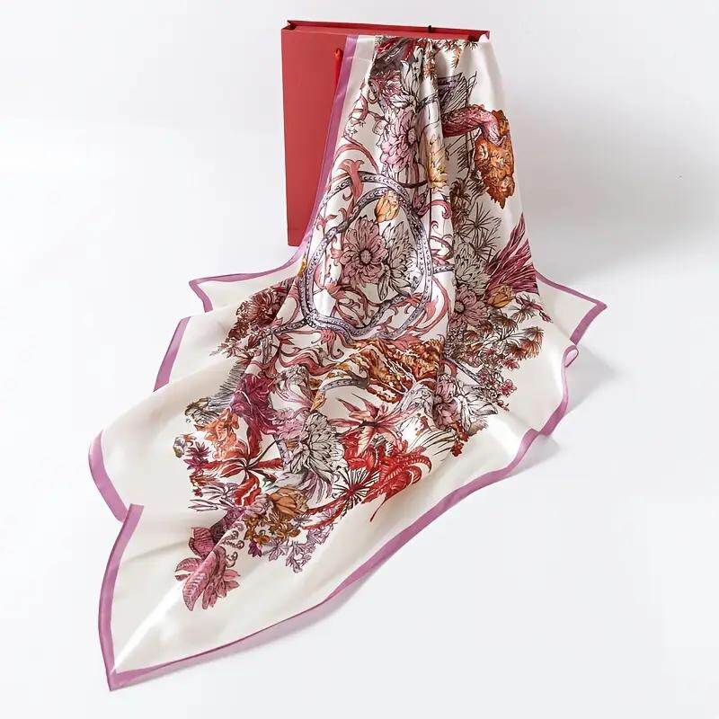 Wholesaler Best Angel-Fashion Kingdom - Small exotic silk-touch square