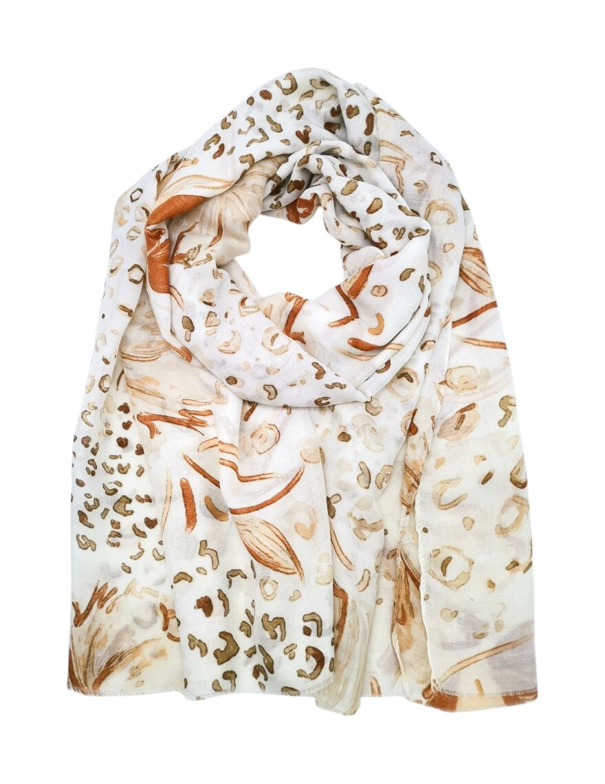 Wholesaler Best Angel-Fashion Kingdom - Lightweight scarf with flower pattern