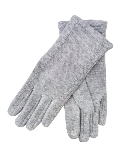 Grossiste Best Angel-Fashion Kingdom - Gant unicolore avec détail élégant Grossiste Best Angel-Fashion Kingdom - Gant unicolore avec détail élégant