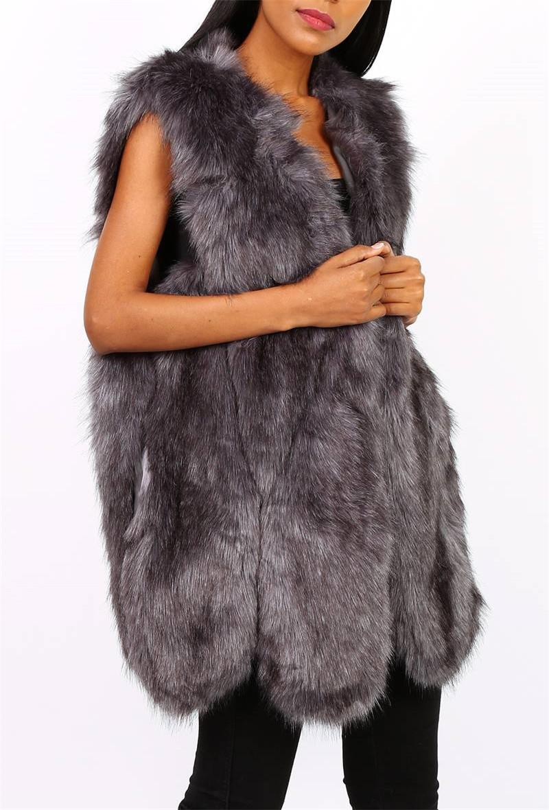 Grossiste Best Angel-Fashion Kingdom - Gilet en fausse fourrure