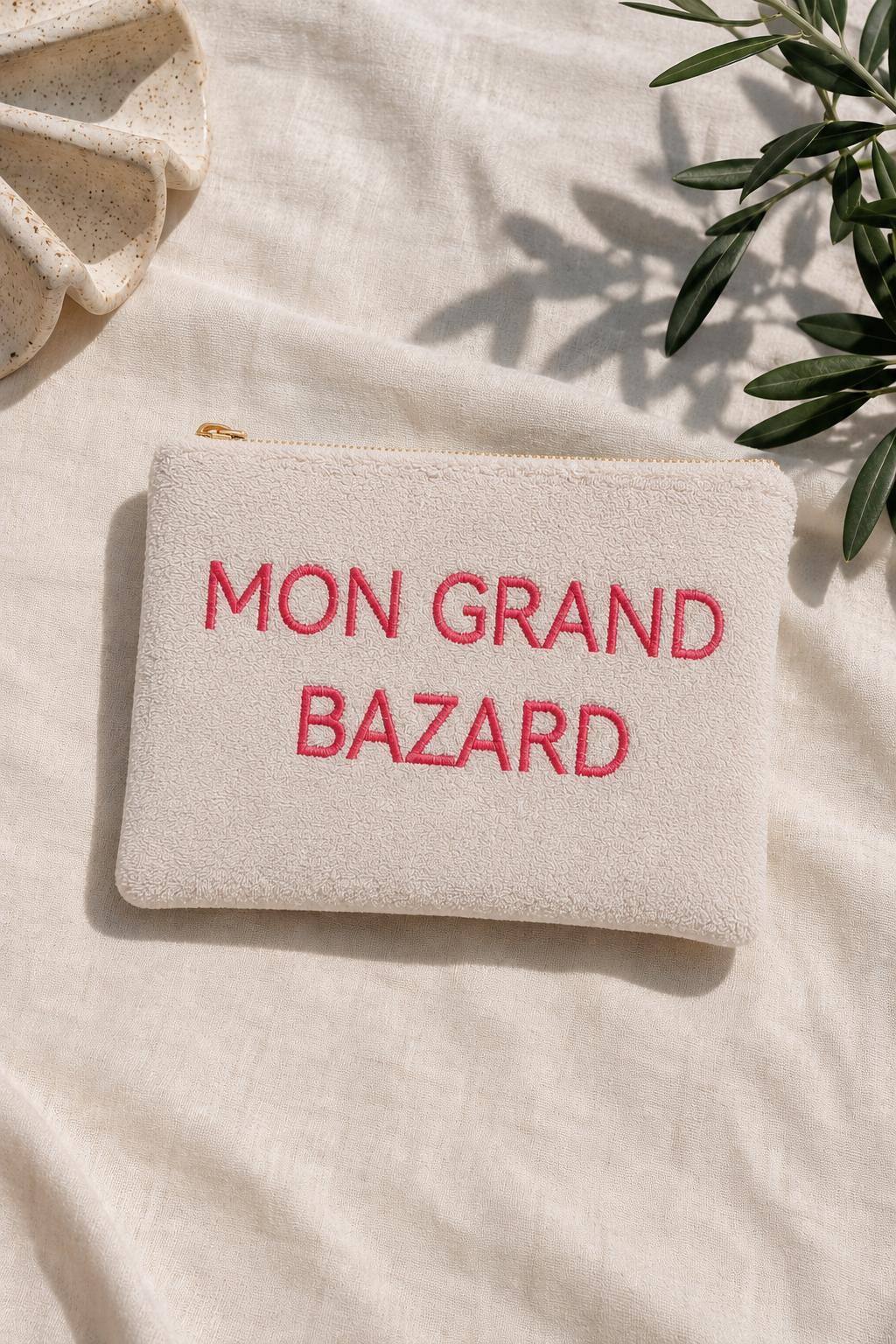Grossiste Best Angel-Fashion Kingdom - Pochette avec texte en matière éponge