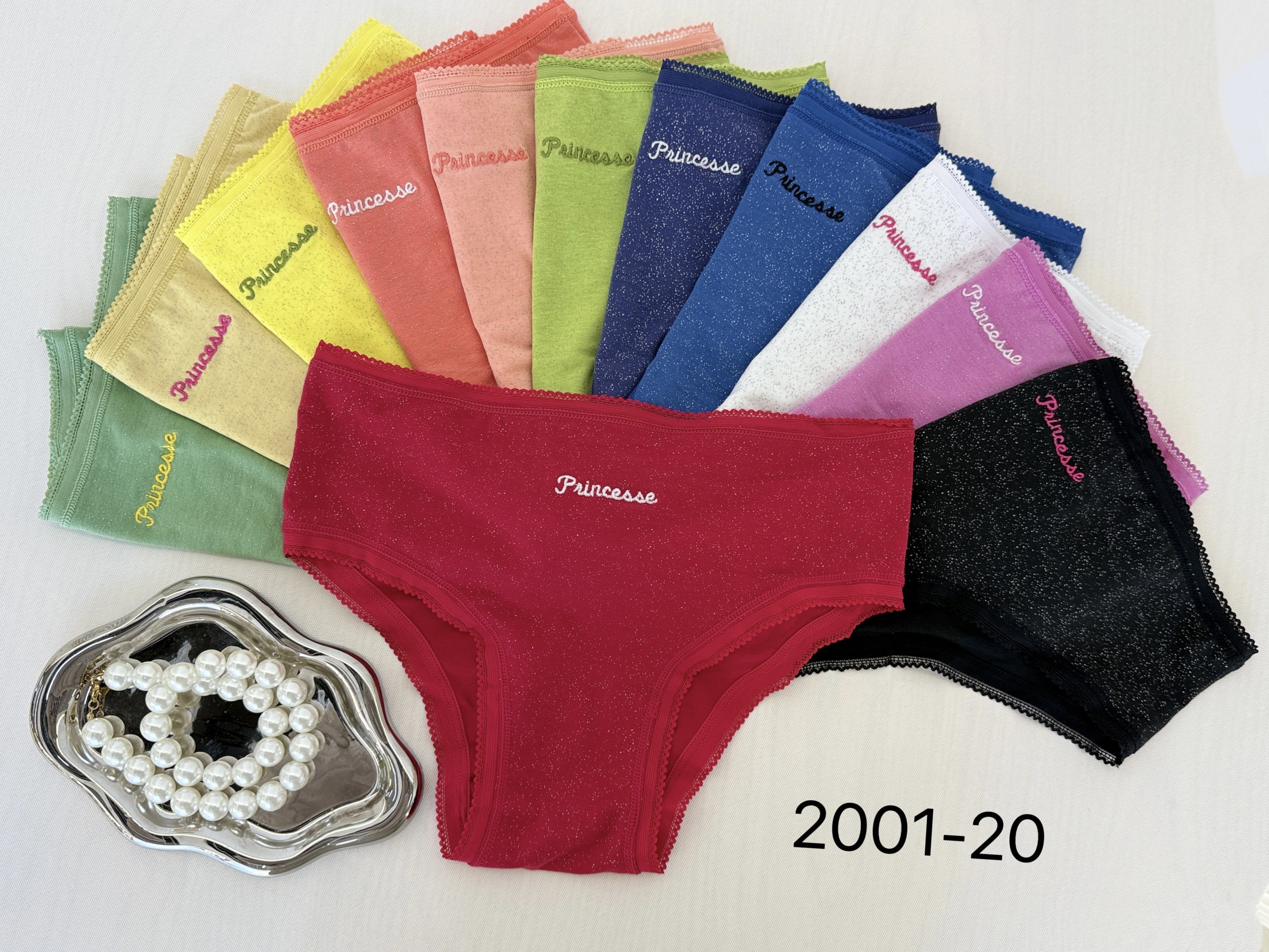 Grossista Best Fashion - mutandine colorate “Principessa”