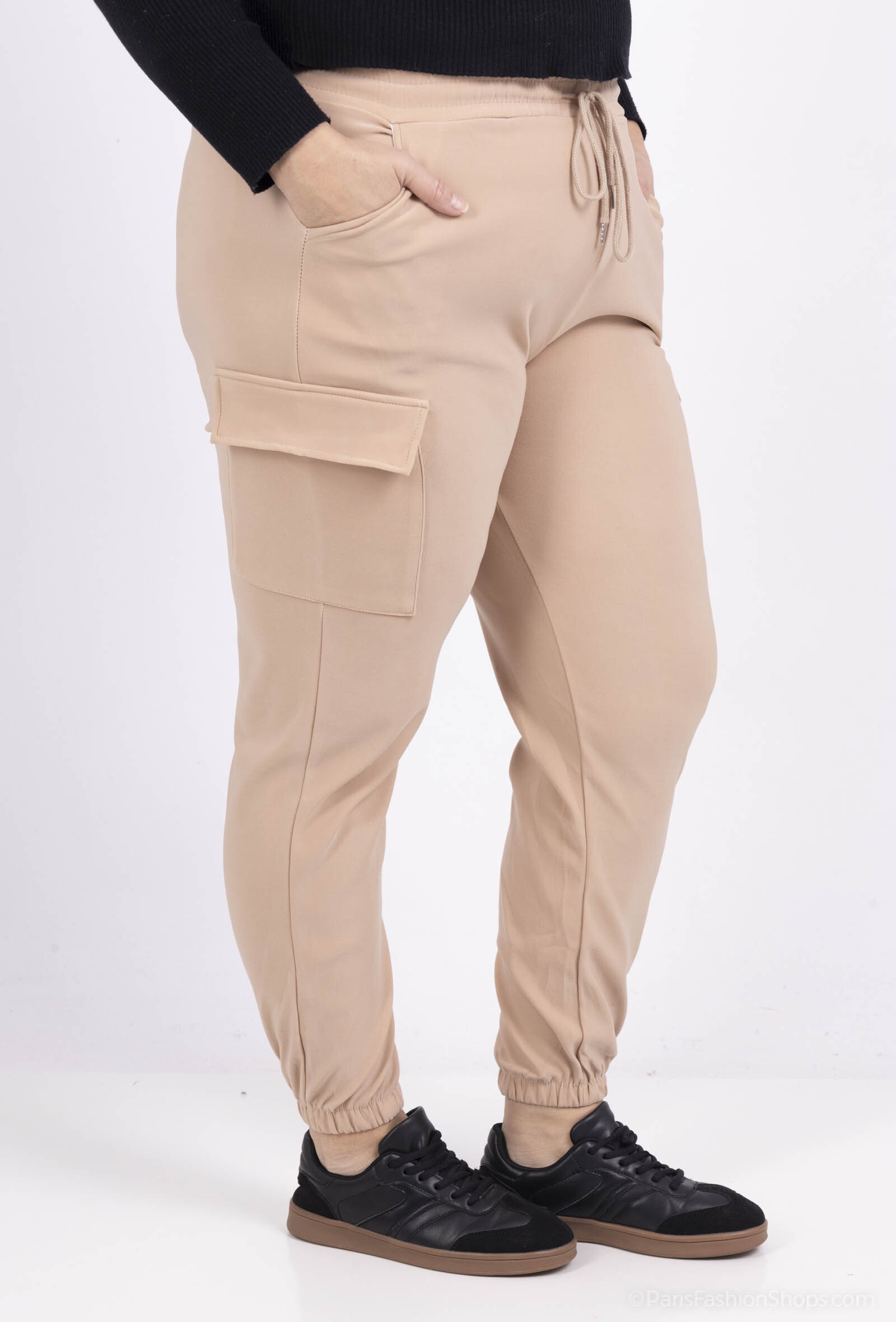 Grossiste Best Fashion - PANTALON CARGO SPÉCIAL GRAND TAILLE