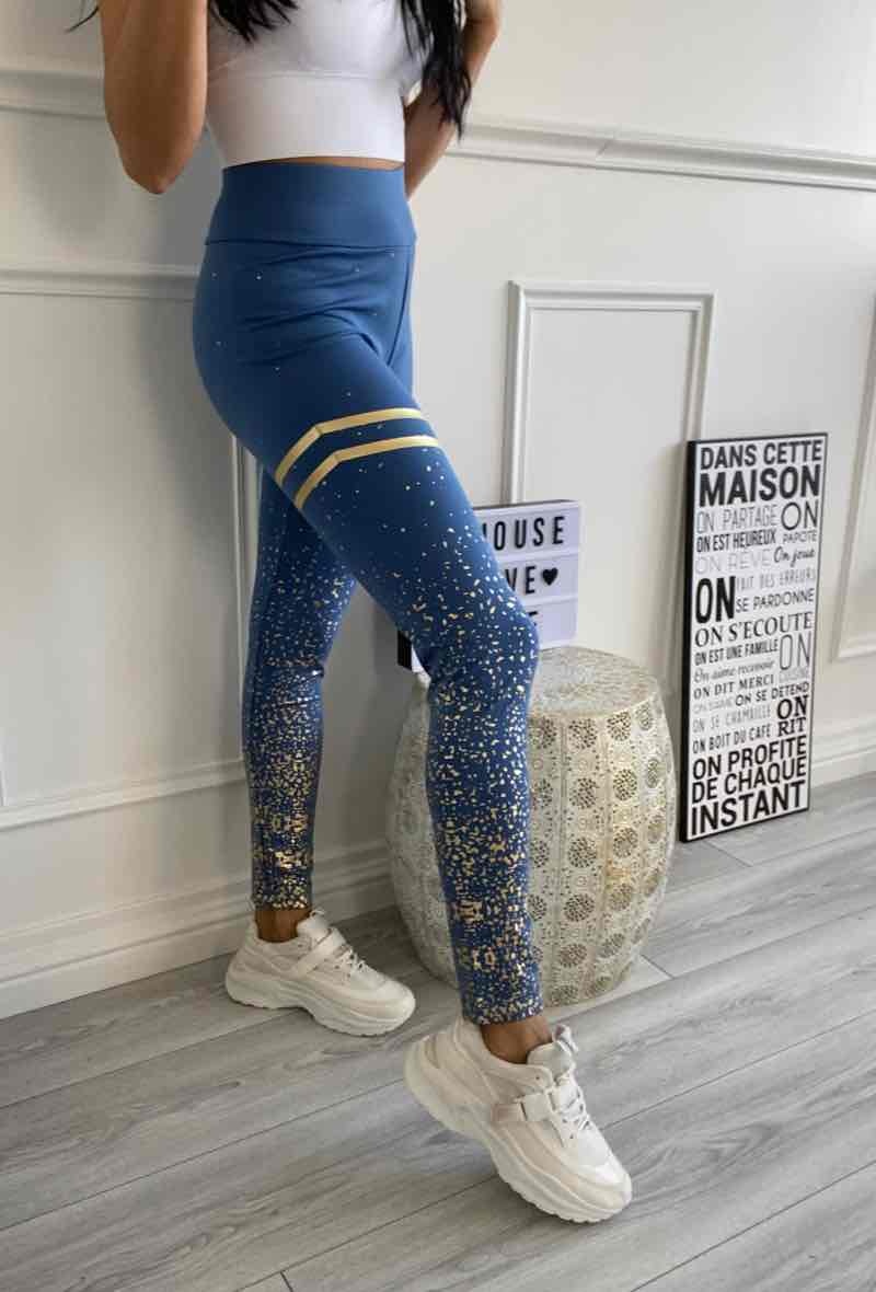 Grossiste Best Fashion - Legging tache doré sport