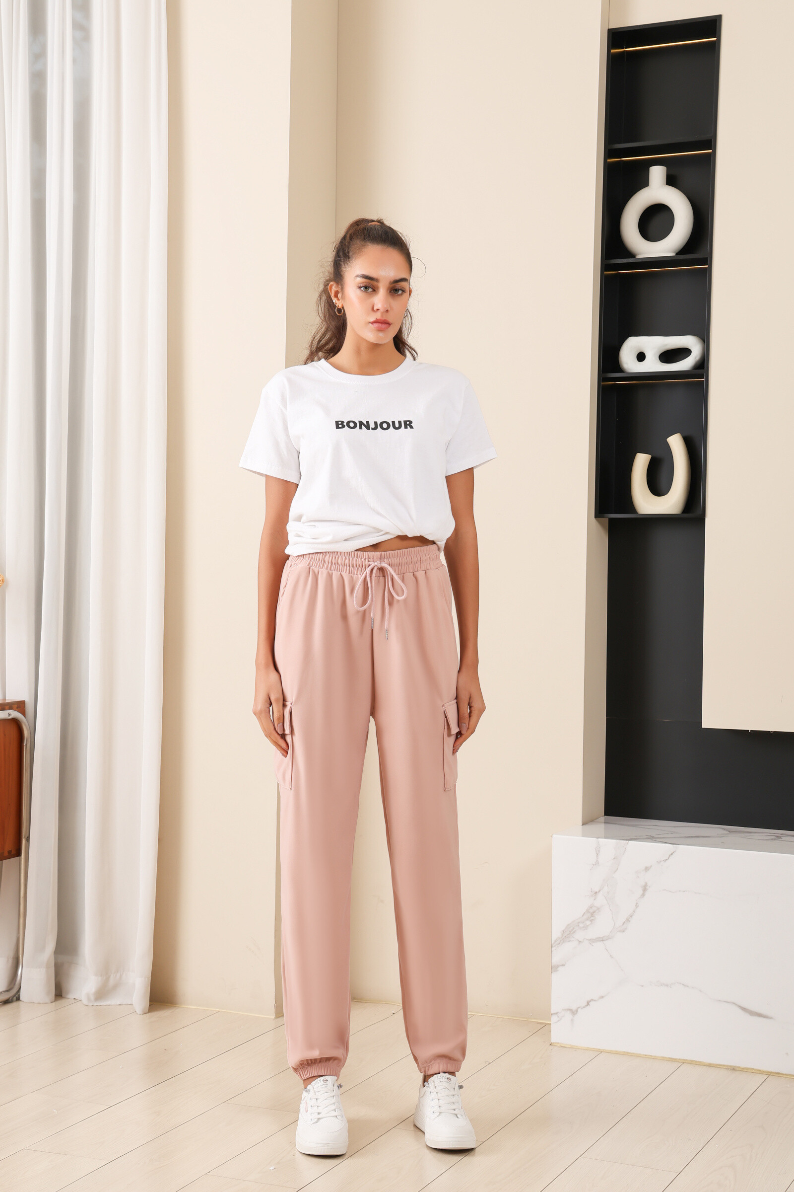 Grossiste Best Fashion - Pantalon cargo serrer le bas