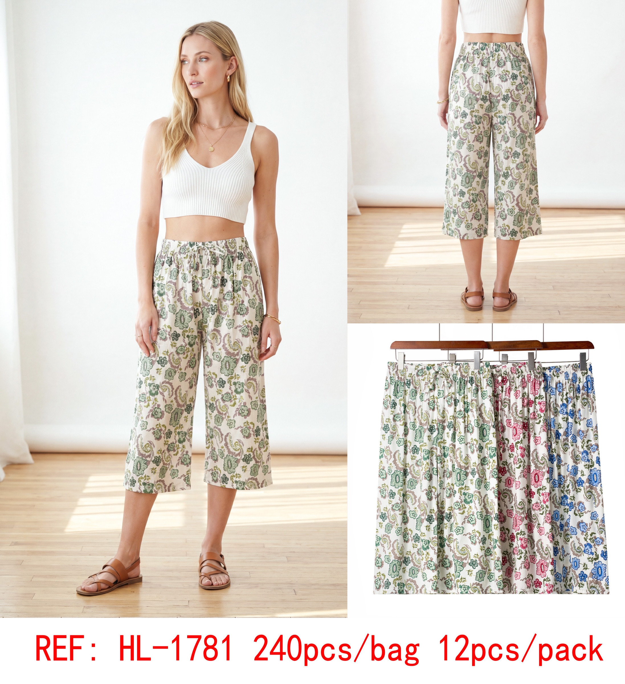 Wholesaler Best Fashion - PRINTED BERMUDA