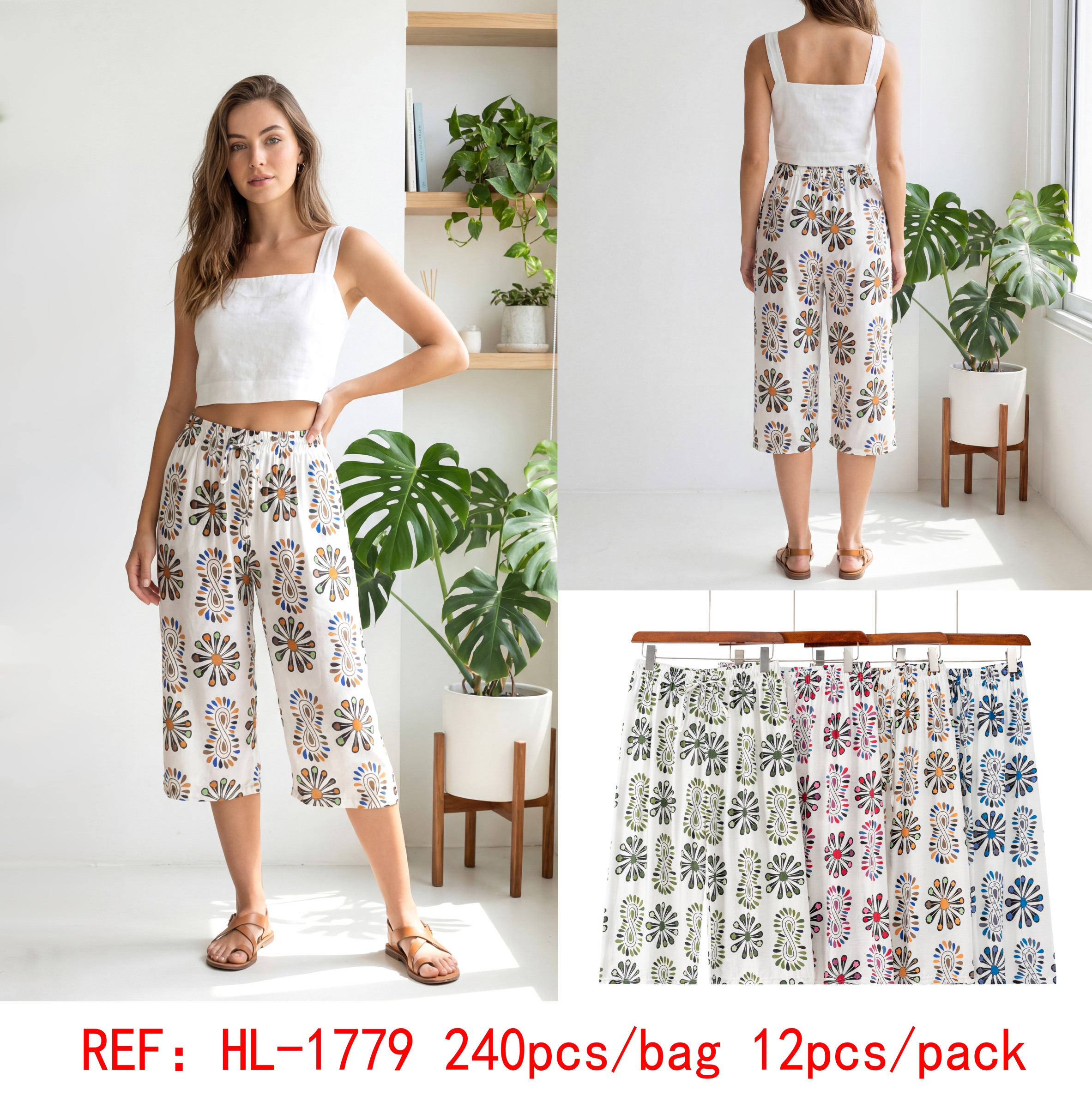 Wholesaler Best Fashion - PRINTED BERMUDA