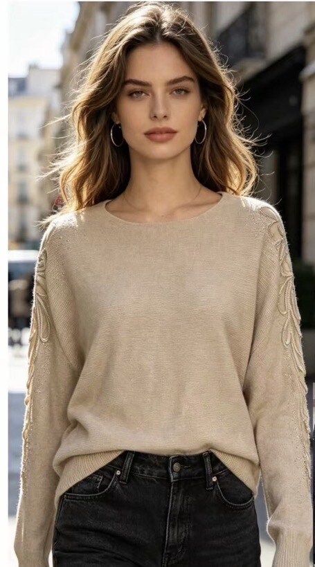 Wholesaler BEST LIVE - Sequin Sweater