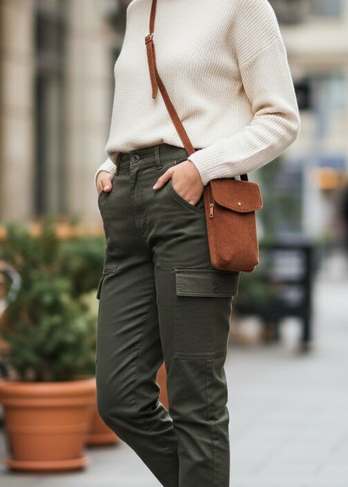 Wholesaler MIMOSA BY BESTINI - Portable bag with double pockets, ribbed effect