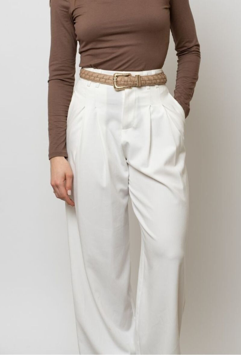 Wholesaler BESTINI - Woven belt, classic buckle