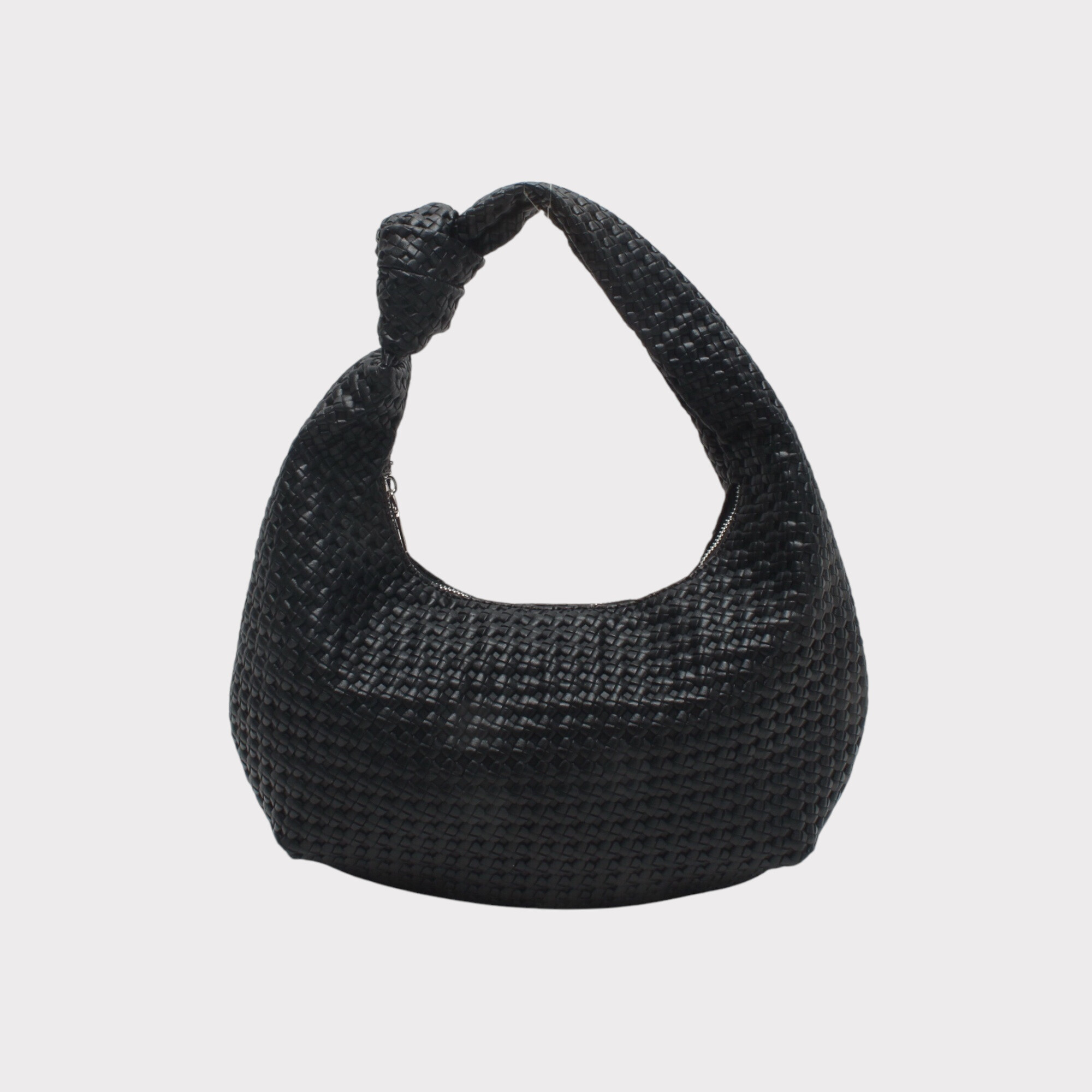 Wholesaler BESTINI - Shoulder bag with decorative knot, woven effect