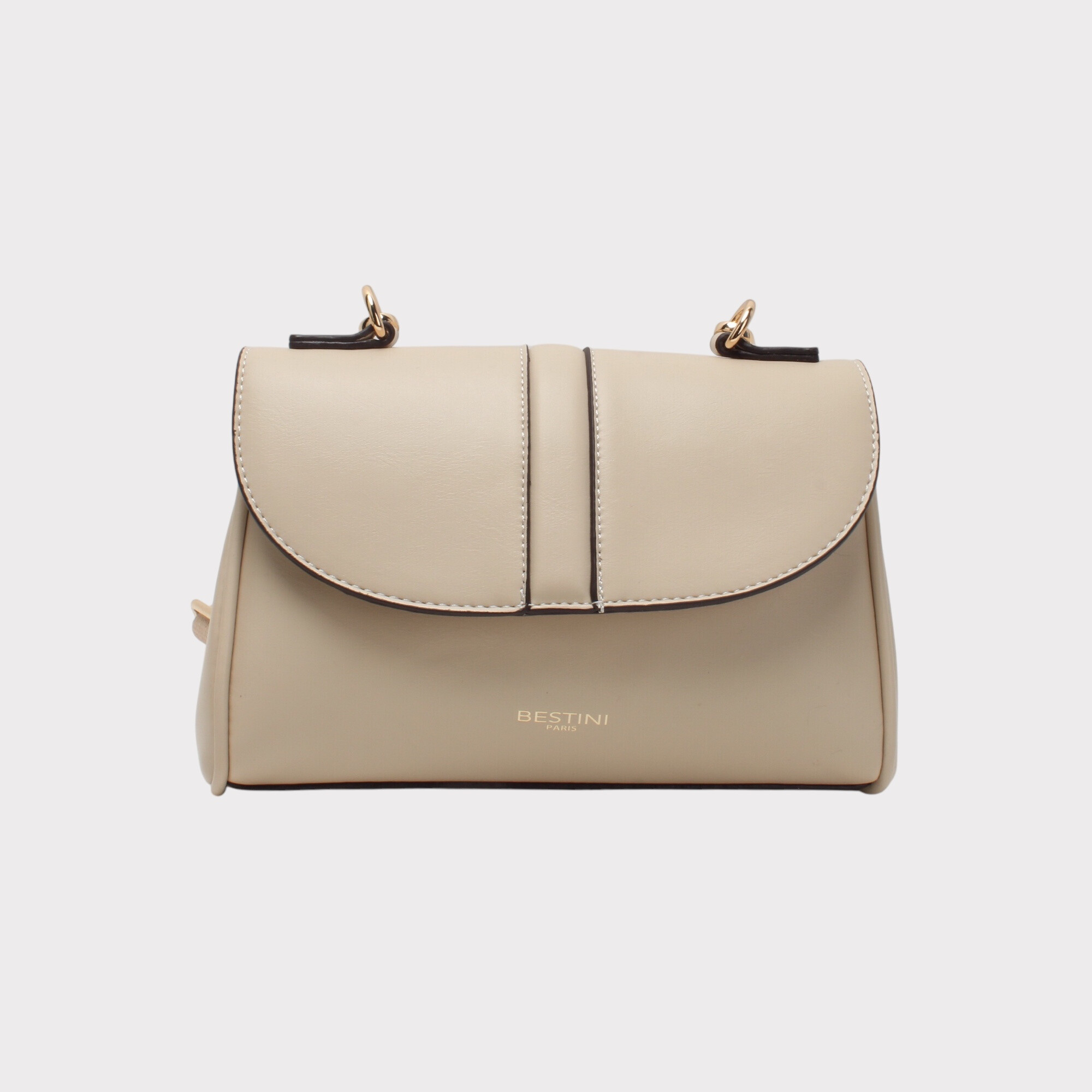 Wholesaler BESTINI - Classic shoulder bag with flap and magnetic clasp