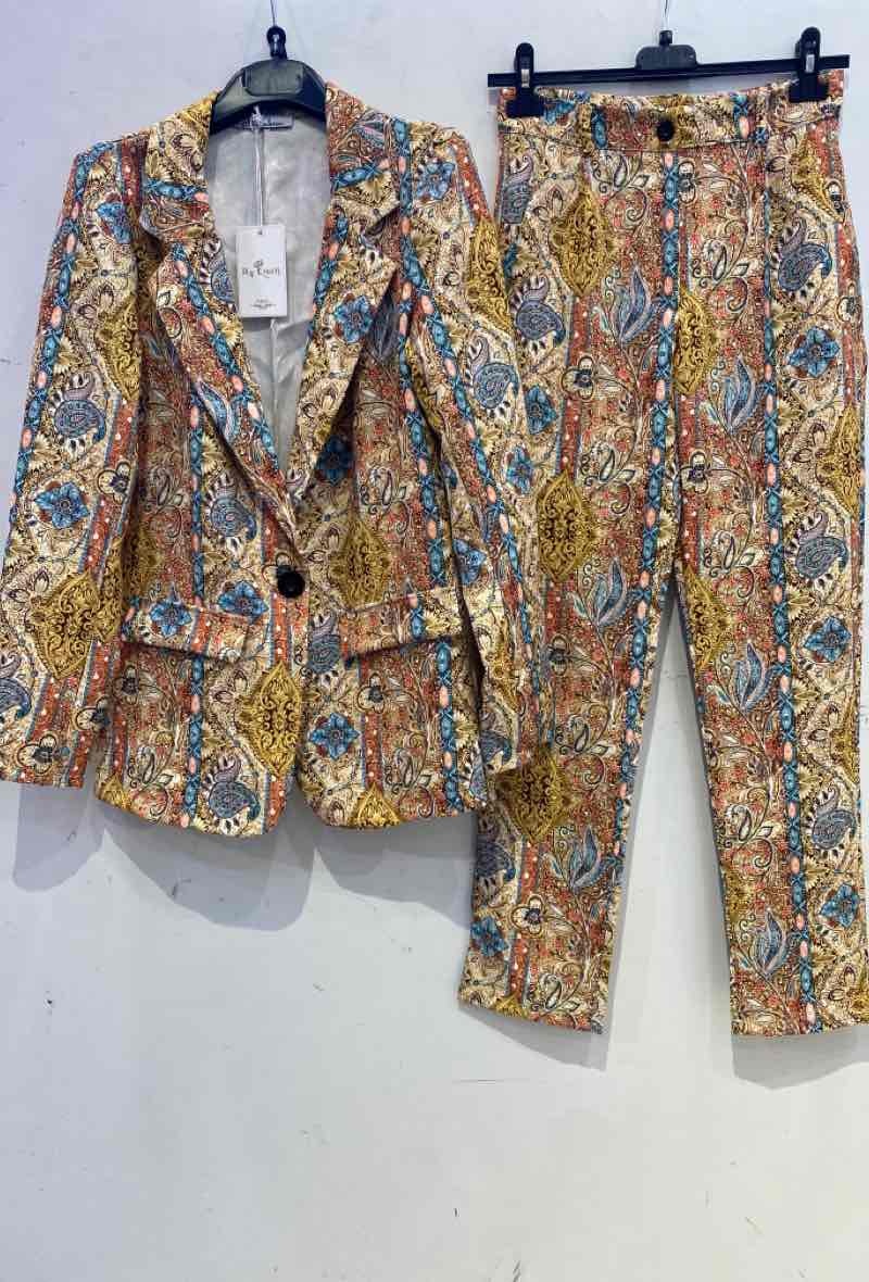 Wholesaler Big Liuli - Printed Tailor set
