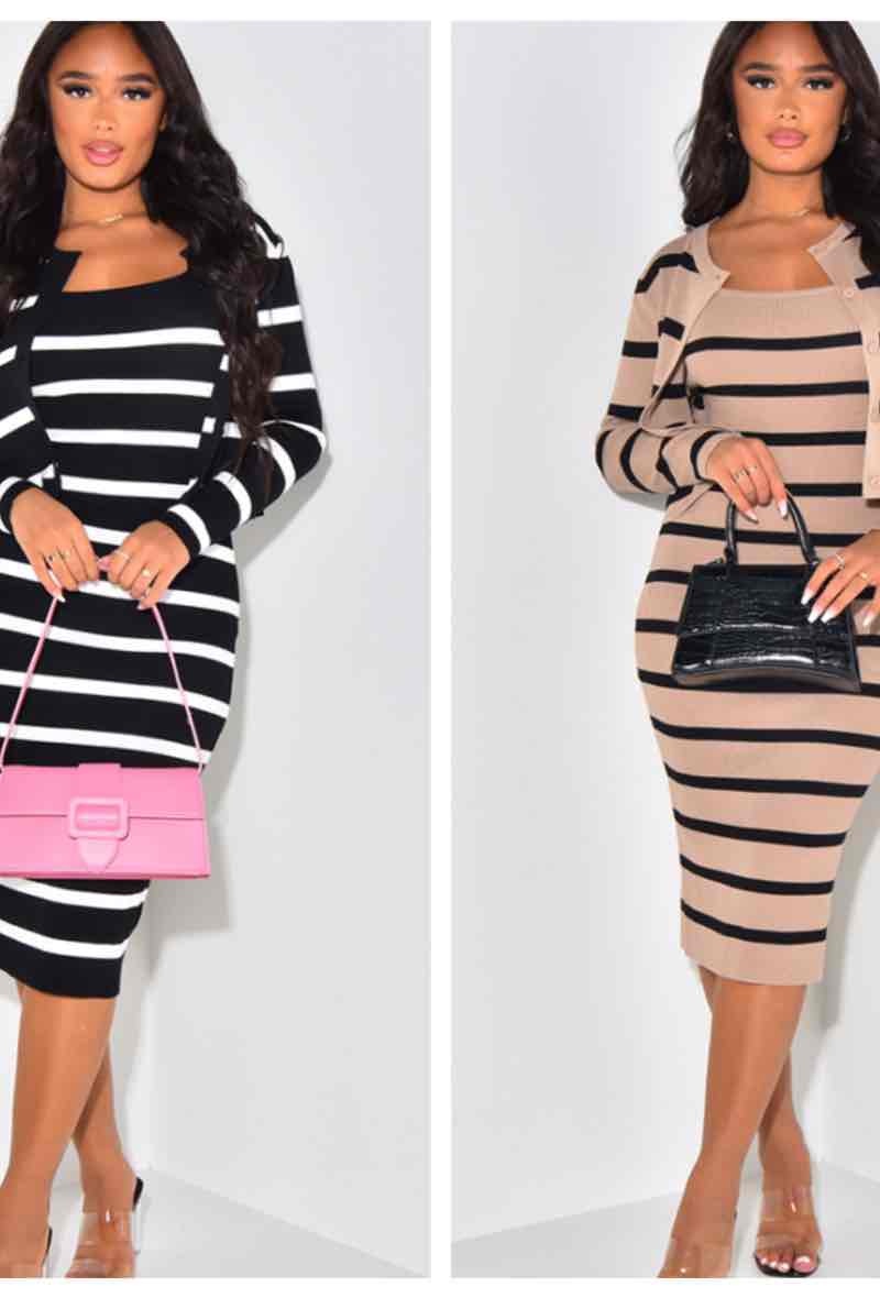 Wholesaler Big Liuli - Cardigan + dress set