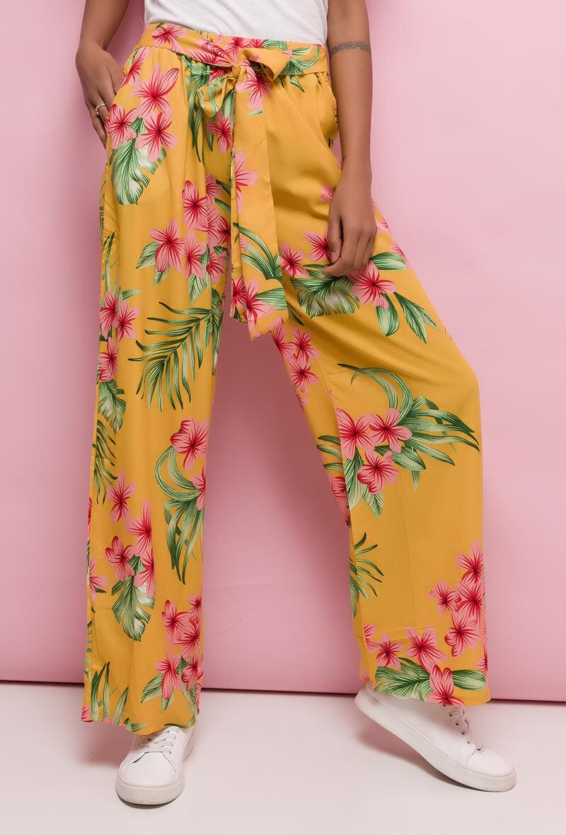 Wholesaler Big Liuli - Wide leg tropical pants