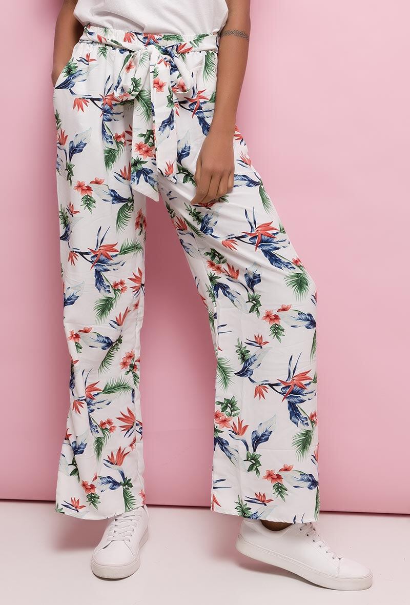 Wholesaler Big Liuli - Wide leg tropical pants