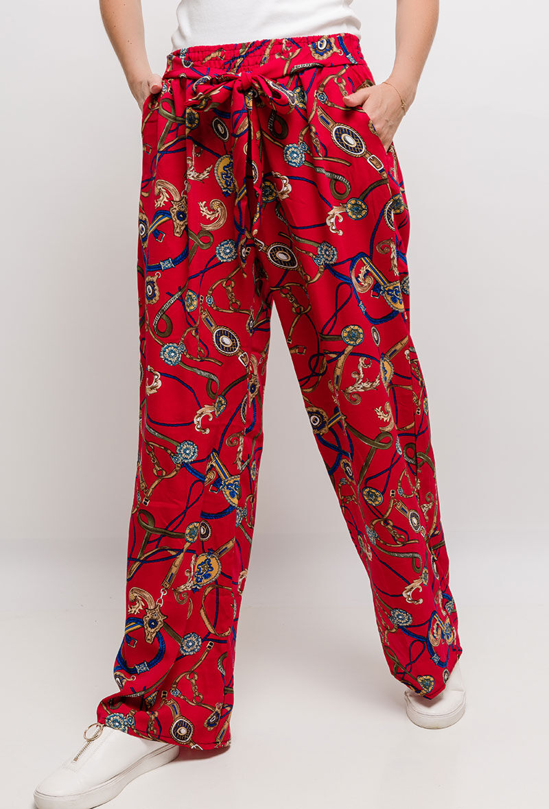 Wholesaler Big Liuli - Pants with printed chains