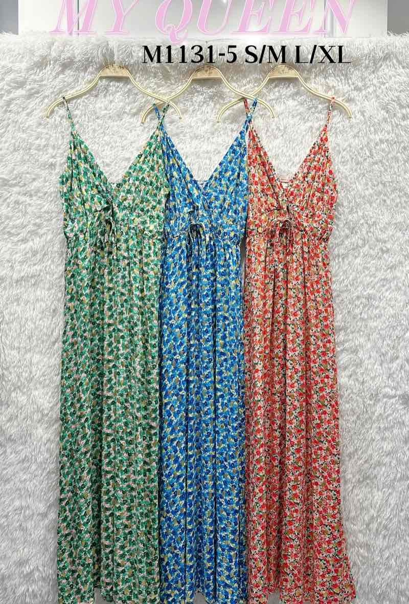 Wholesaler Big Liuli - Patterned suspender dress