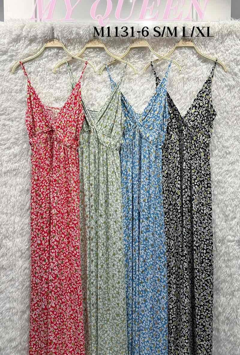 Wholesaler Big Liuli - Patterned suspender dress