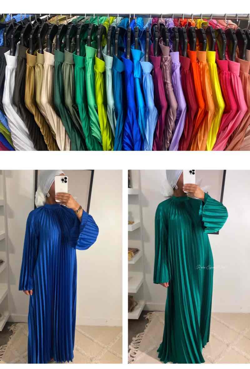 Wholesaler Big Liuli - Maxi dress pleating