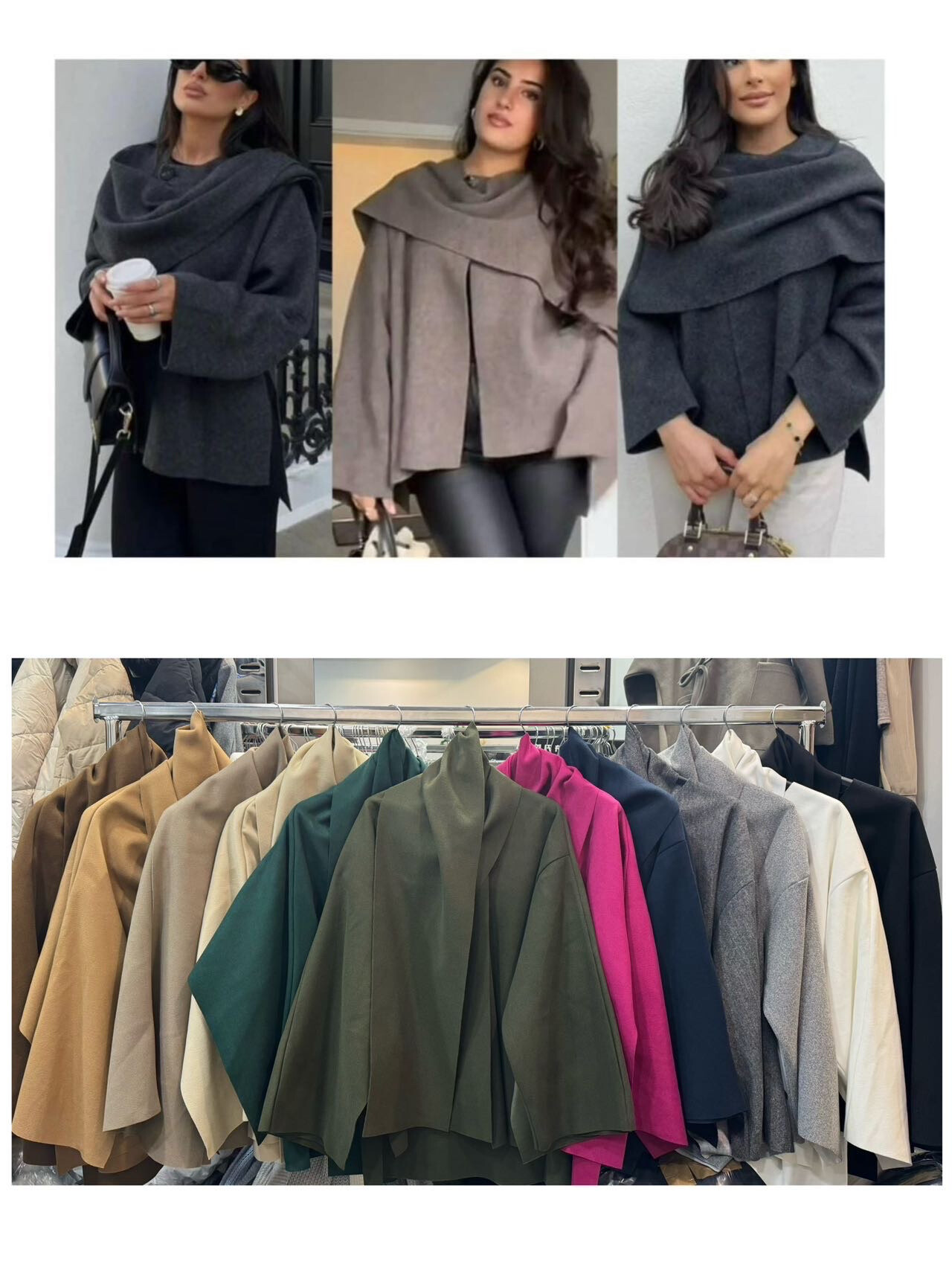 Wholesaler Big Liuli - scarf jacket