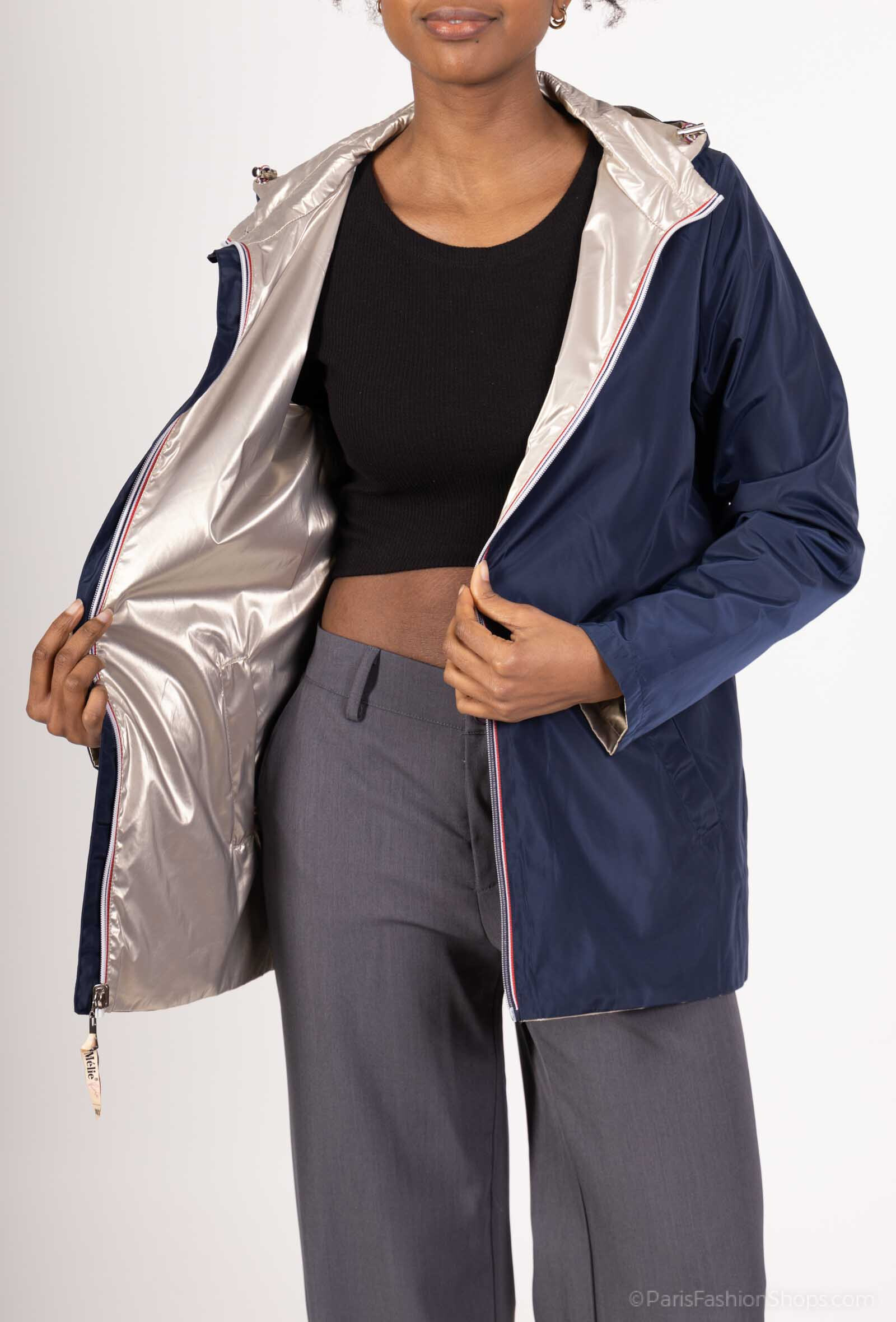 Wholesaler Big Size Exclusive - Reversible waterproof parka