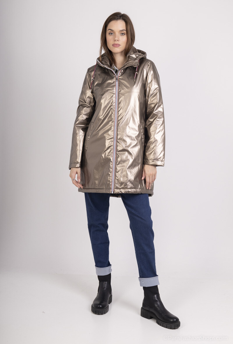 Wholesaler Big Size Exclusive - Mid-length parka with warm lining
