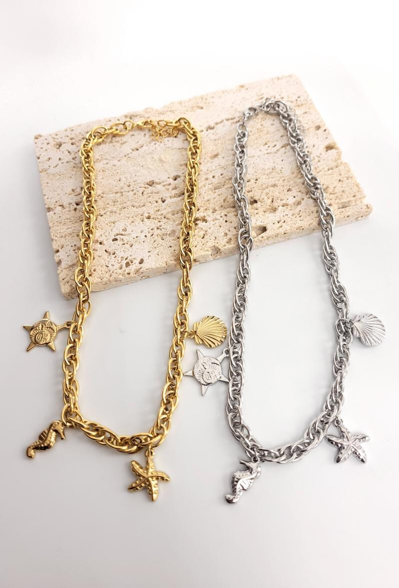 Wholesaler Bijoussimo - steel necklace