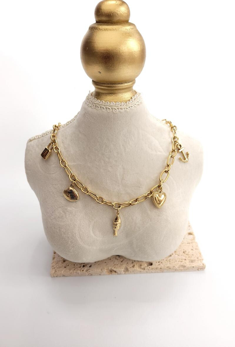 Wholesaler Bijoussimo - steel necklace