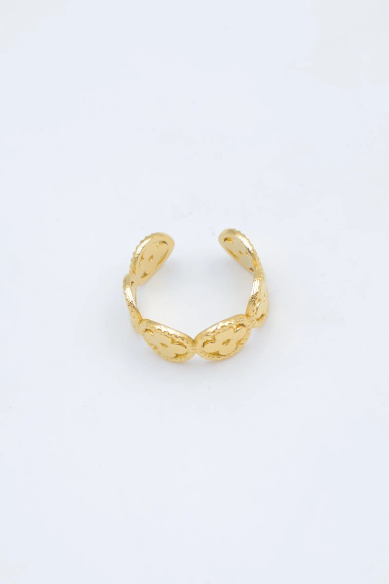 Mayorista Bijoux Mystères - Bague en acier inoxydable ajustable Mayorista Bijoux Mystères - Bague en acier inoxydable ajustable