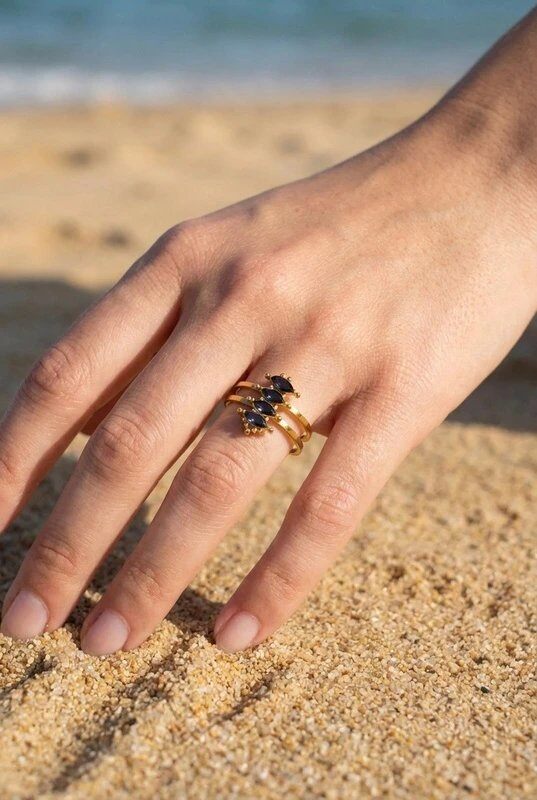 Grossista Bijoux Mystères - Anello regolabile in acciaio inossidabile
