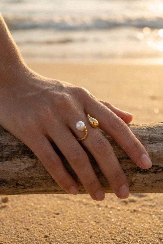 Grossiste Bijoux Mystères - Bague en acier inoxydable ajustable