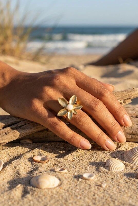 Mayorista Bijoux Mystères - Anillo de acero inoxidable ajustable